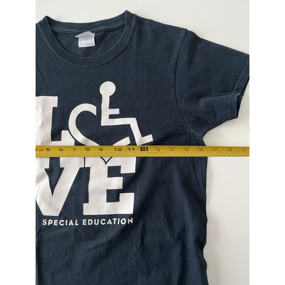 Set of 2 Long & Short Sleeve Love Special Education Shirts Teacher School Size S - Picture 5 of 8